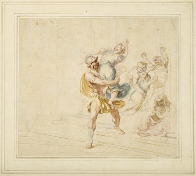 The Rape of the Sabine Women by Giovanni Battista Cipriani